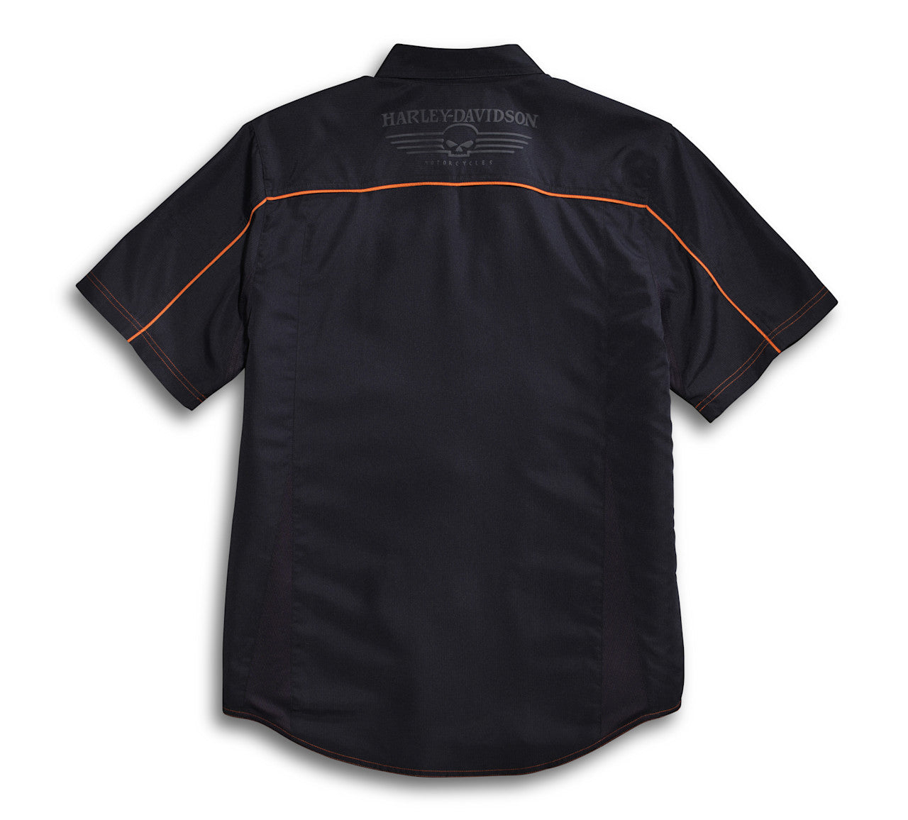 Chemise de performance noir ventilé pour homme Wille G - 99034-15VM