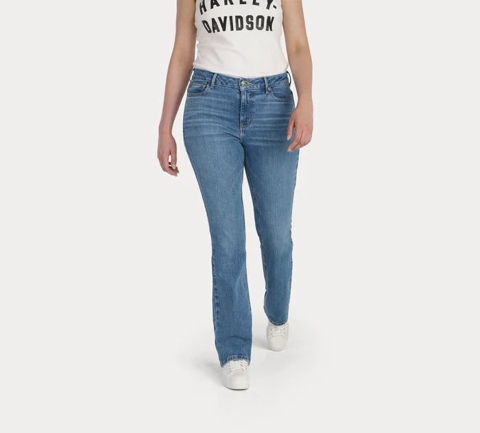 Jean bootcut taille haute Harley-Davidson pour femme - 99042-23VW