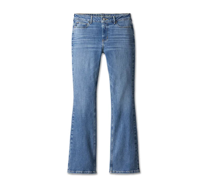 Jean bootcut taille haute Harley-Davidson pour femme - 99042-23VW