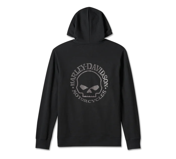 Sweat à capuche zippé Willie G Sk**l pour homme - 99068-24VM