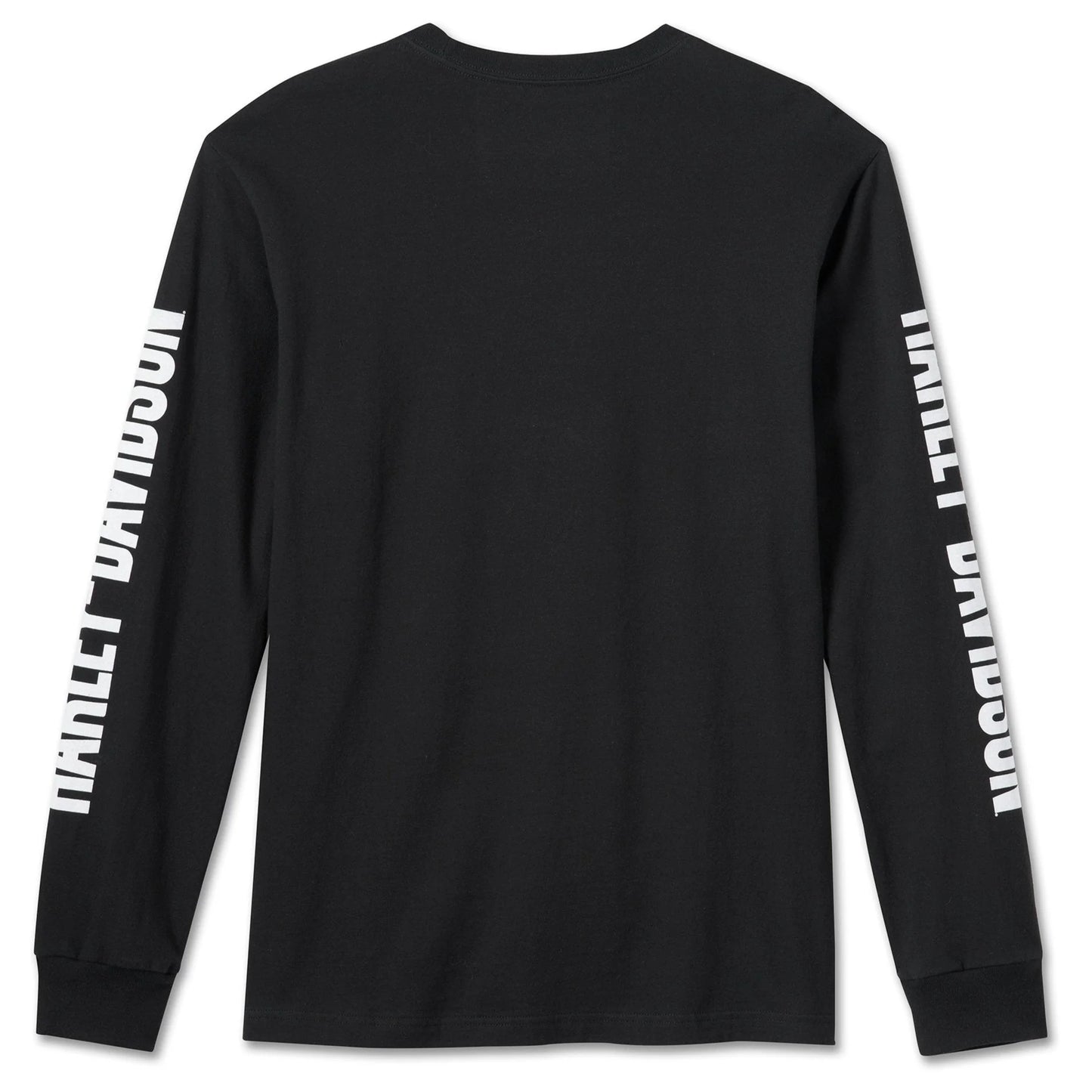 T-shirt à manches longues Harley-Davidson B&S pour homme, noir (99081-24VM)
