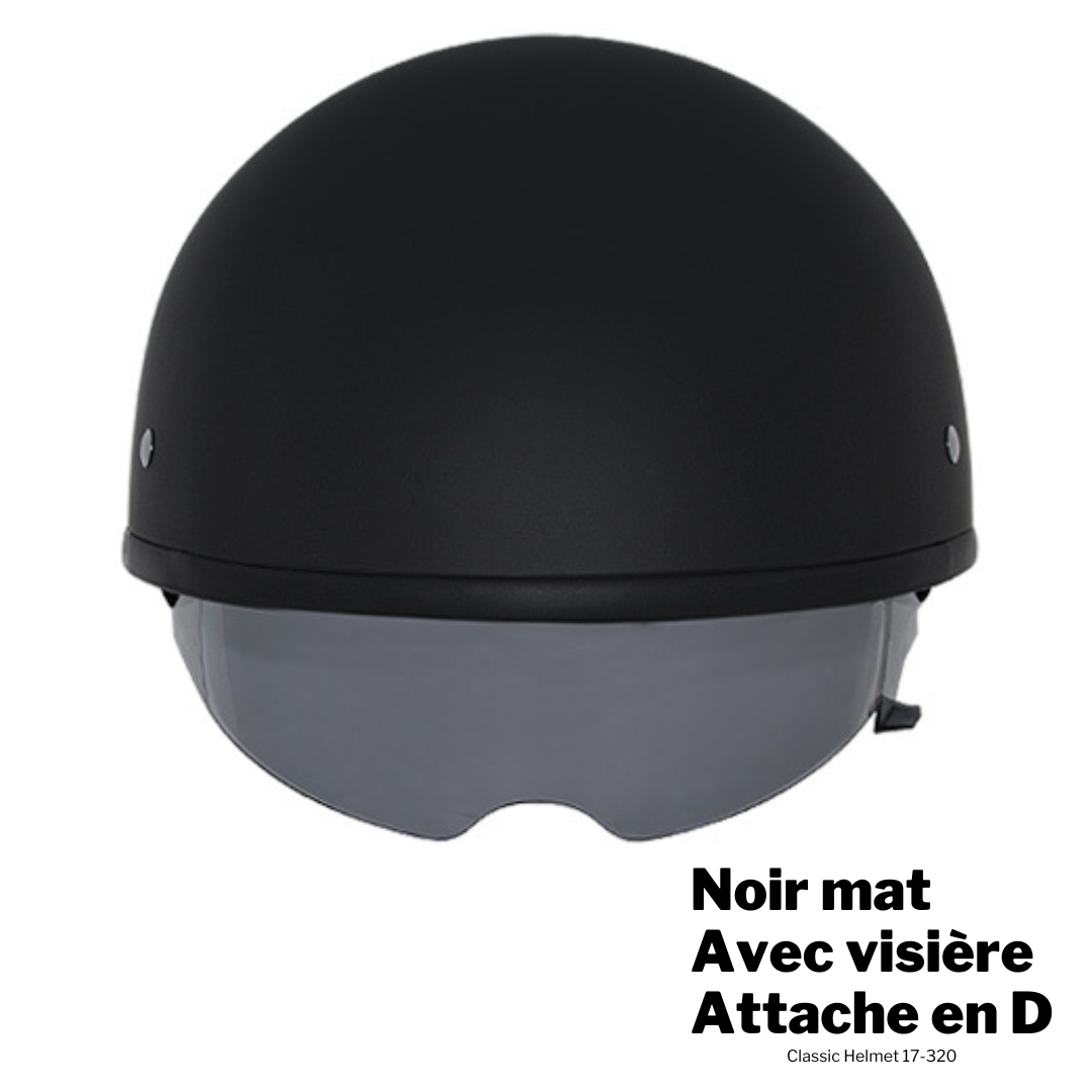 Casque Beanie avec visière de Classic Helmet (17-320 et 17-330)