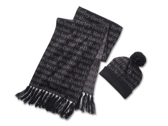 Ensemble bonnet et écharpe Harley-Davidson pour femme - 97671-25VW