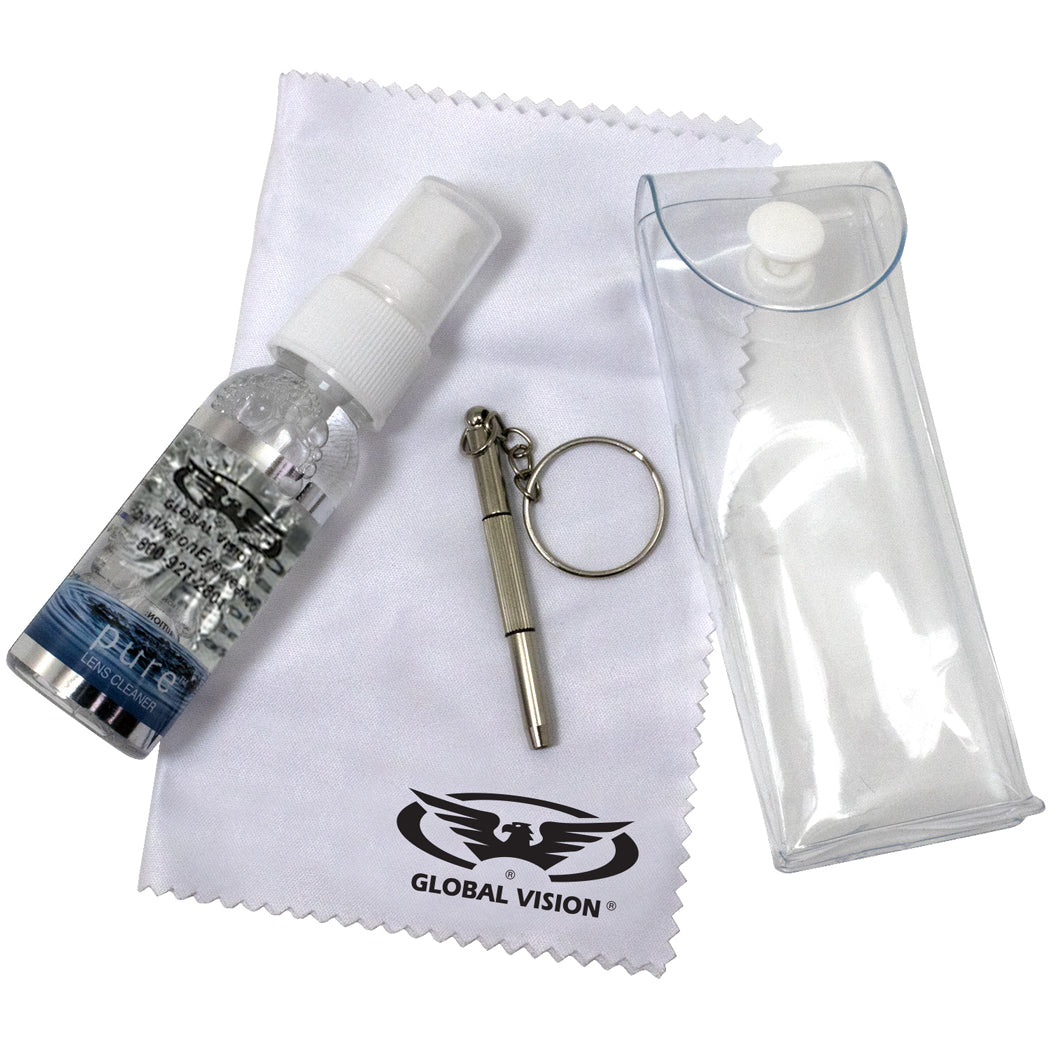 ENSEMBLE DE NETTOYAGE POUR LUNETTES
