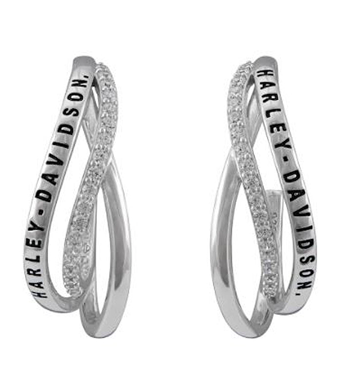 Boucles d'oreilles pour femme H-D (HDE0601)