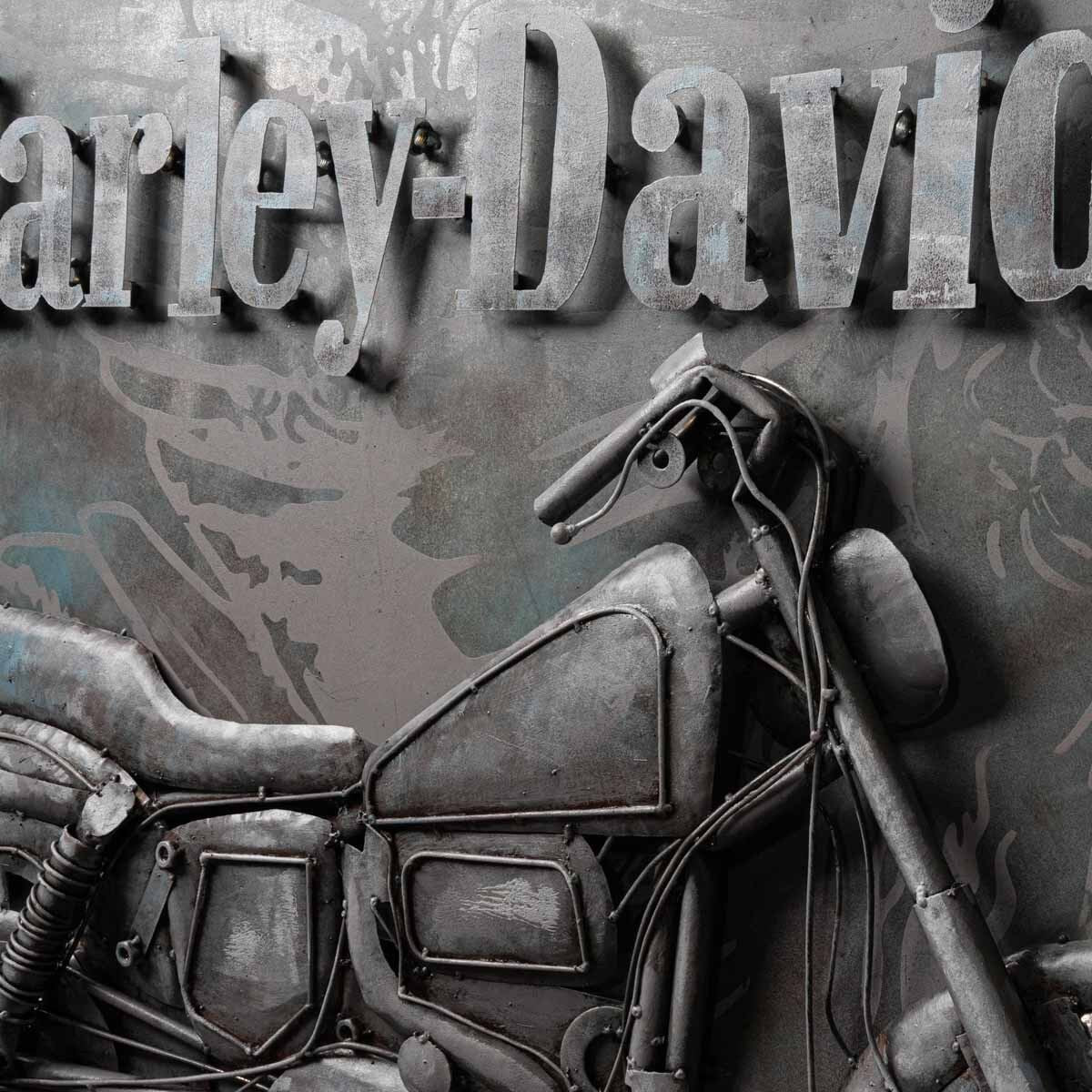 Décoration murale en métal Harley-Davidson - HDL-15567