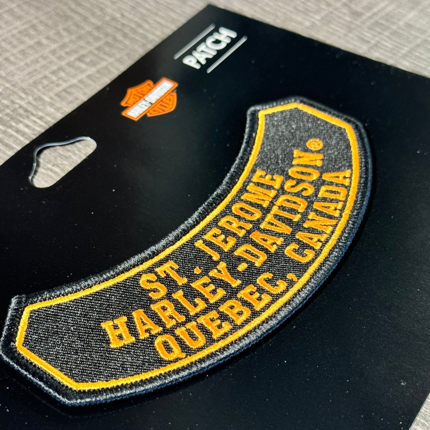 Écusson à coudre St-Jérôme Harley-Davidson (HDI-192932)