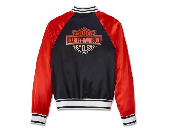 Blouson aviateur Melting pour femme, rouge - 97464-24VW