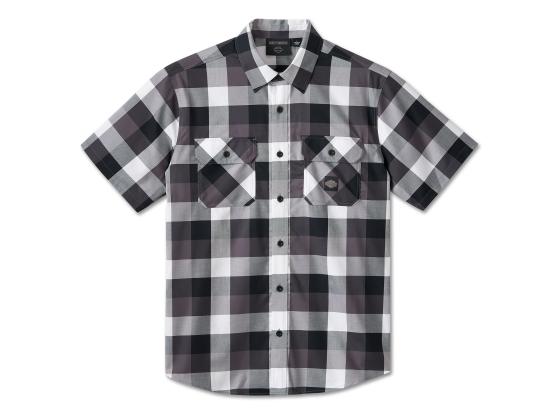 Chemise à manches courtes infroissable B&S pour homme - 96549-24VM