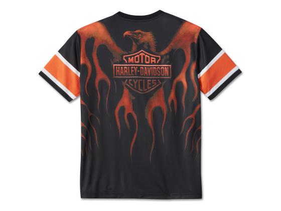 T-shirt à manches courtes Burning Eagle pour homme - 96542-24VM