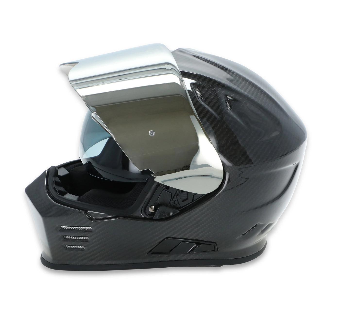 Casque de moto Simpson Ghost Bandit - Fibre de carbone - GBDC