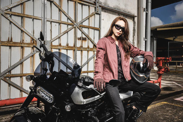 Veste de moto textile HD pour femme, style station-service - 97120-25VW