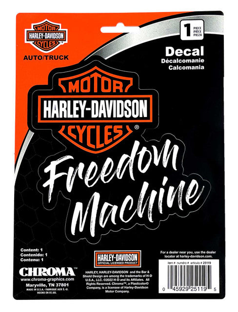 Autocollant H-D Freedom Machine (CG25119)