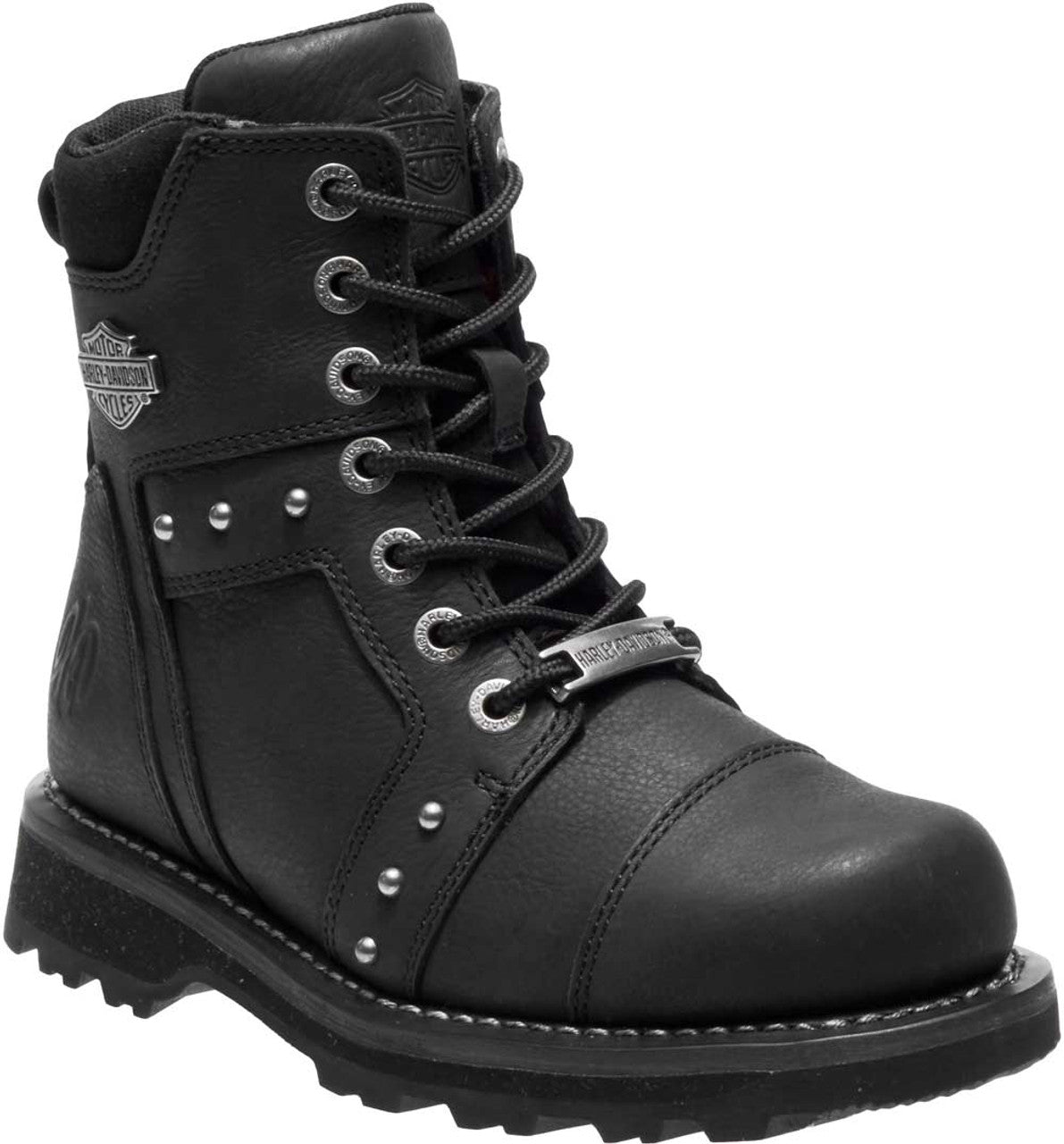 Bottes de moto en cuir H-D® Oakleigh pour femmes - D84276