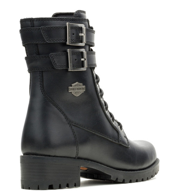 Bottes de moto H-D® Leyton 7,25" pour femme, noires - D84838