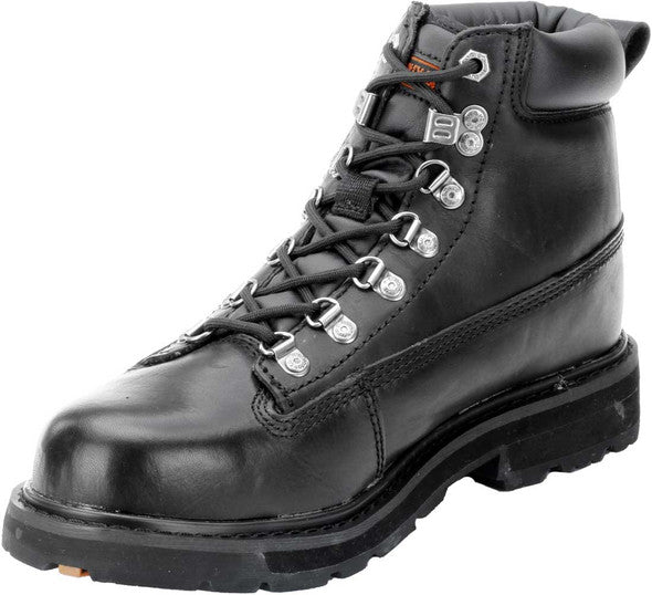 Bottes de moto H-D® Drive noires à embout d'acier pour homme - D91144