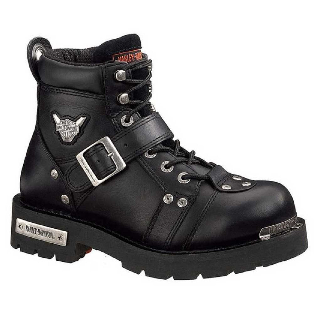 Bottes de moto Brake Buckle Black pour homme - D91684