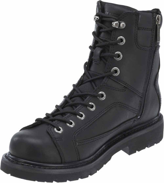 Bottes de moto noires à lacets H-D® Abercorn pour homme - D93340