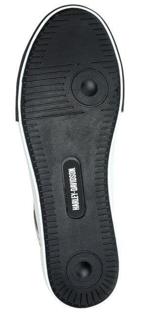 Baskets montantes en cuir noir Baxter #1 pour hommes H-D® - D93904