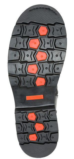 Bottes de moto Harley-Davidson® Shift Ride 9" WP en cuir noir pour hommes, D96313