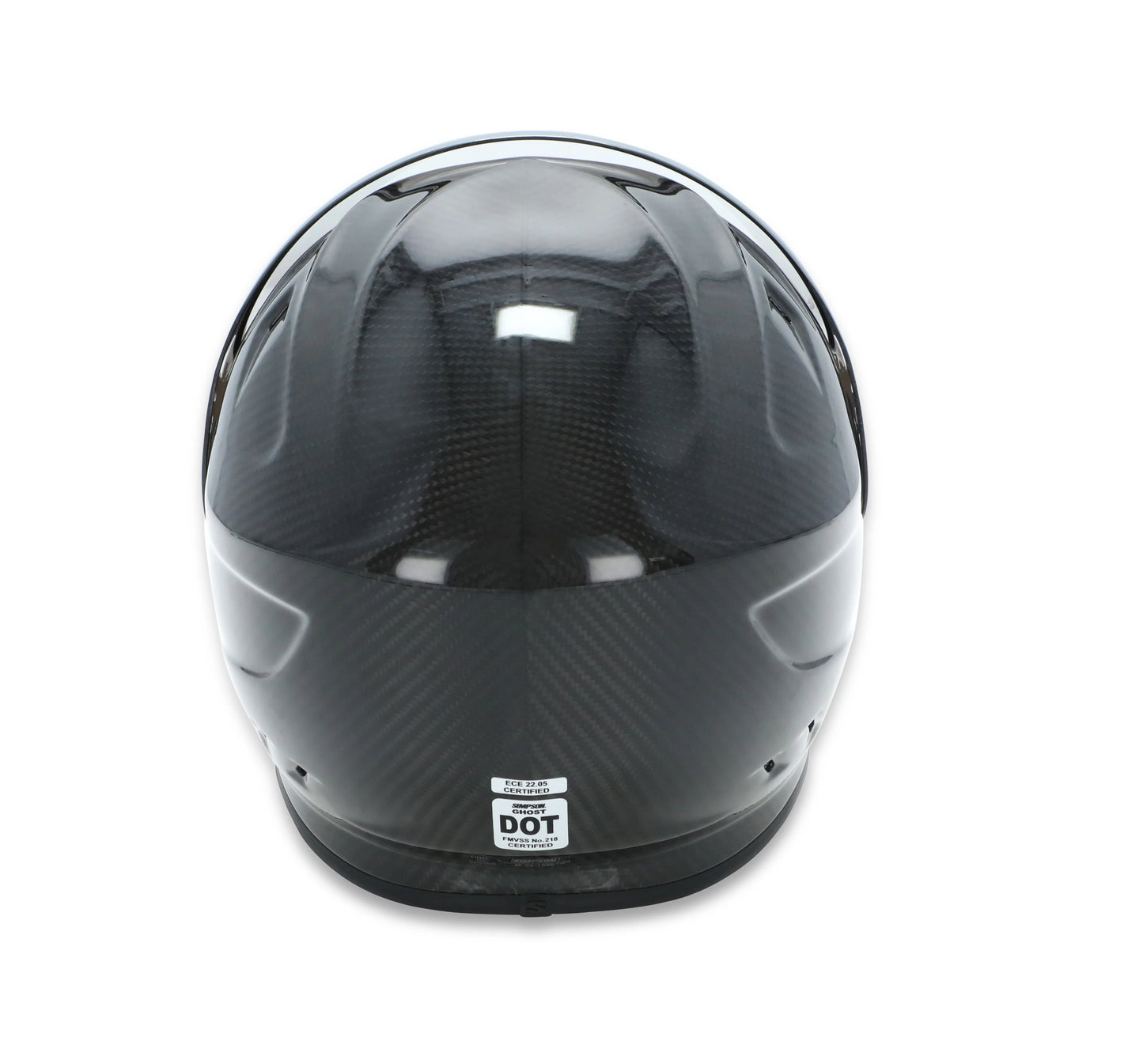 Casque de moto Simpson Ghost Bandit - Fibre de carbone - GBDC