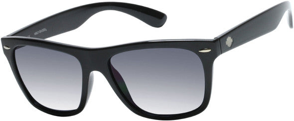LUNETTE FASHION BLACK SOLID SMOKE LENS - HD0622S-C33