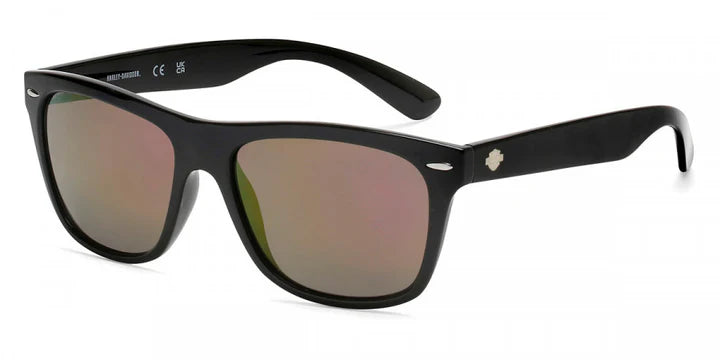 LUNETTE FASHION BLACK, GOLD LENS