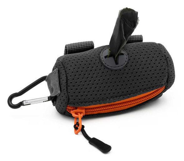 Distributeur de sacs jetables pour animaux de compagnie H-D® en caoutchouc avec logo HD et sacs inclus - HDX-90215