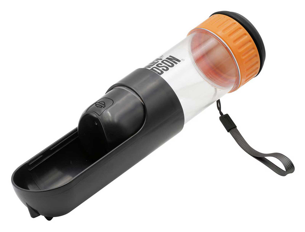 Bouteille d'eau de voyage pour animaux de compagnie H-D® avec base de rangement pour friandises – 35 cl - HDX-90216