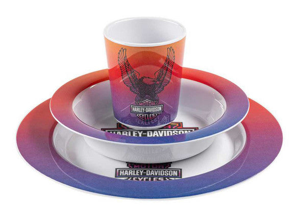 Ensemble tasse et assiette pour enfant Harley-Davidson® - HDX-98679