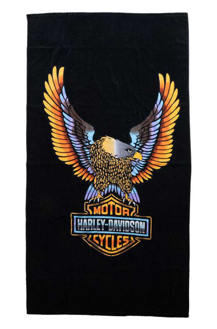 VIVID BAR AND SHIELD EAGLE BEACH TOWEL ÉDITION LIMITÉE