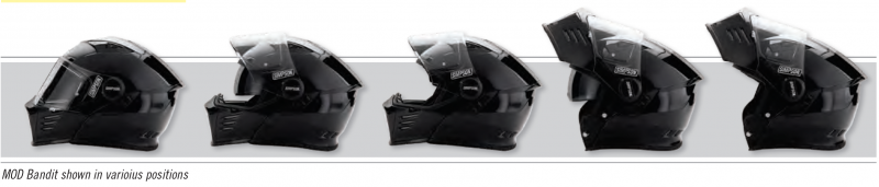 Casque Modulaire Simpson (Sim-M59)