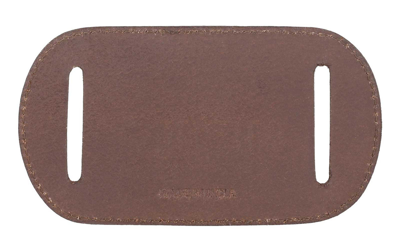Porte-clés de ceinture en cuir véritable gaufré H-D® pour homme - MAU904