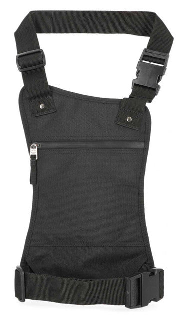POLY SHOULDER THIGH PACK BLACK