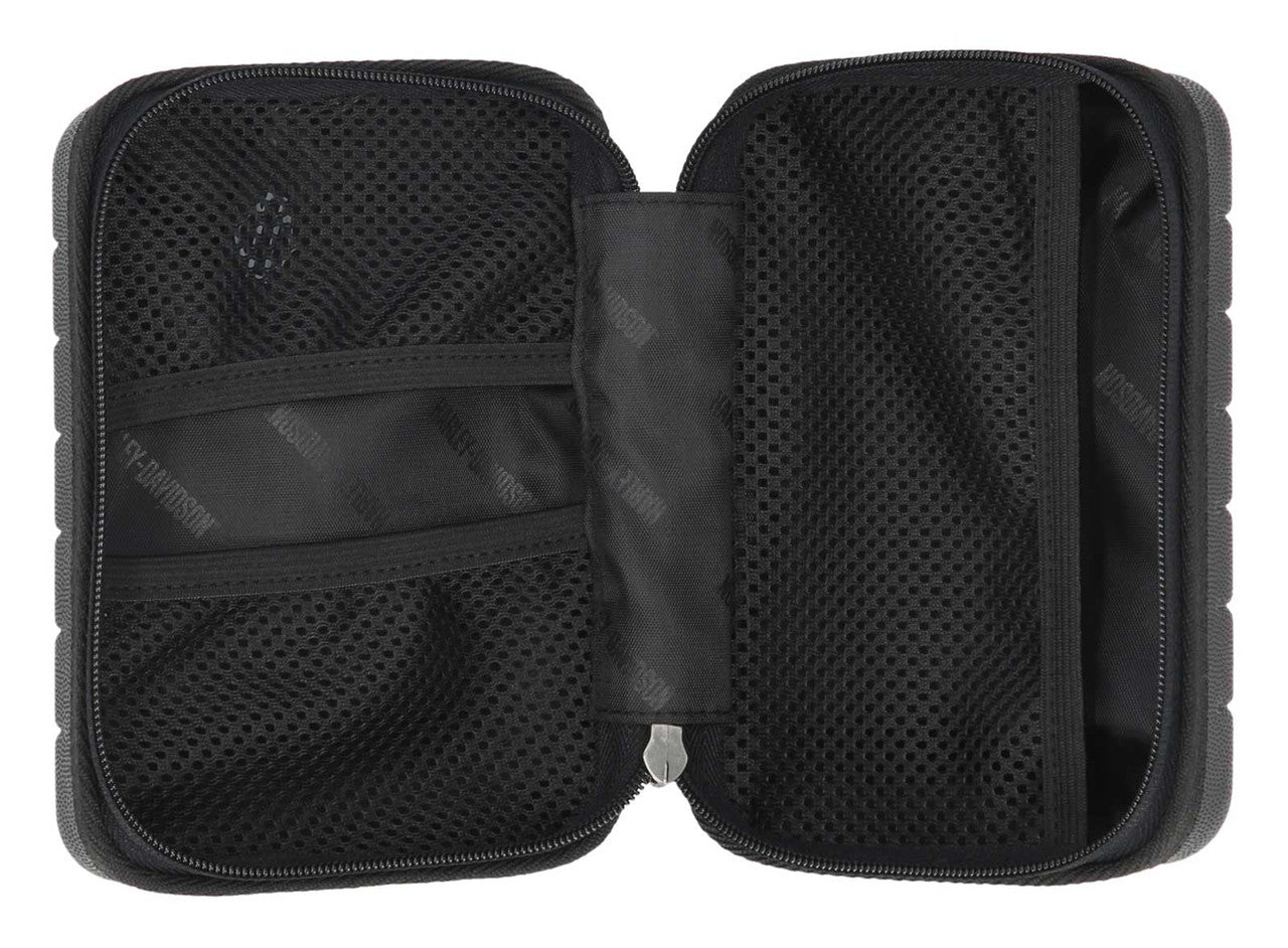 Trousse de voyage zippée en plastique moulé - MHM005