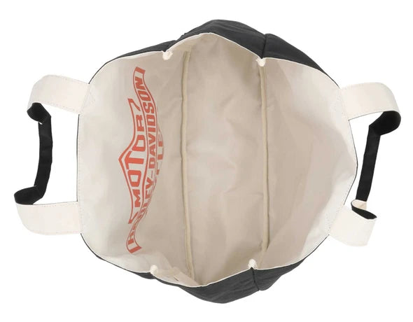Sac cabas réversible H-D® American Legend pour femme, en polyester noir - MHW210/08