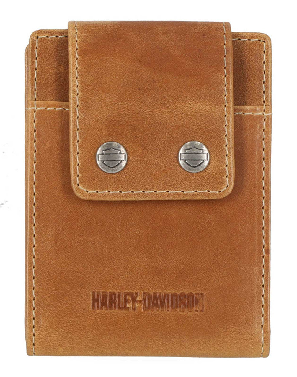 Portefeuille Harley-Davidson (MWM010-Cognac)
