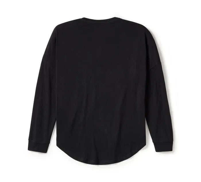 Haut Henley à manches longues et poches Harley Davidson Heritage - 96431-25VW