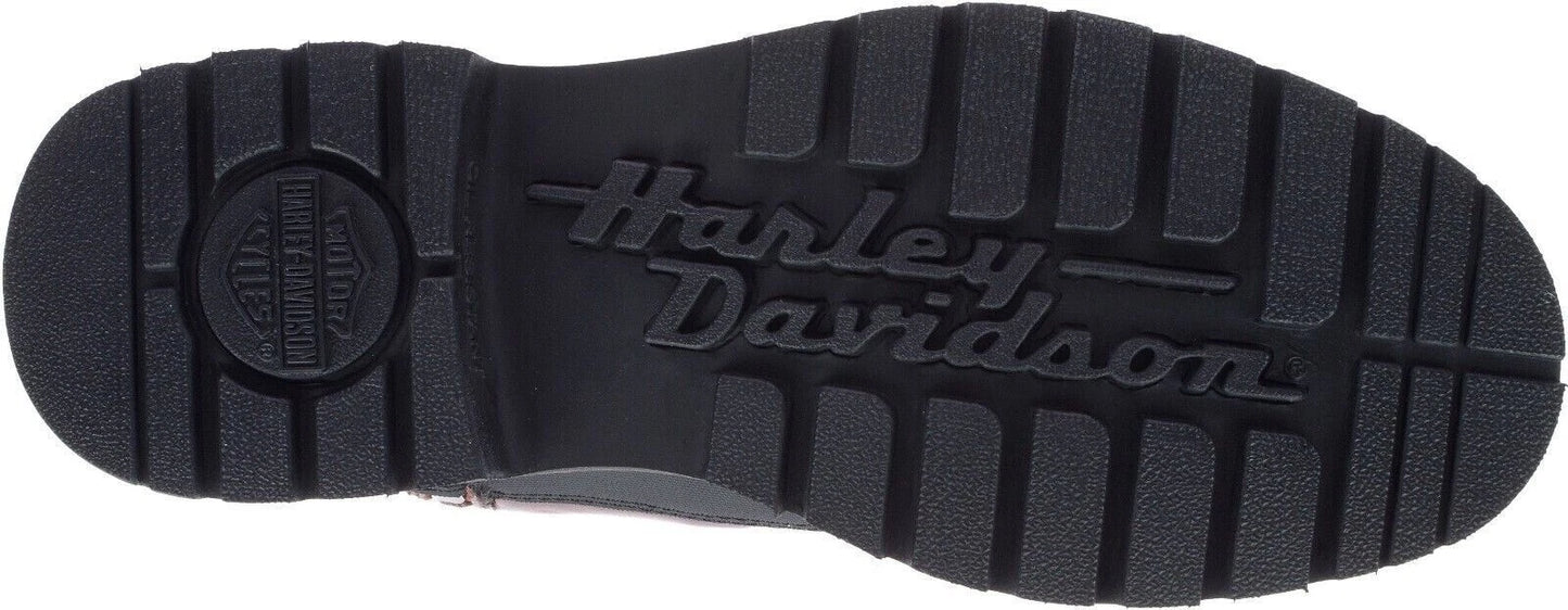 Bottes de moto H-D Dalton en cuir marron pour homme - D93807