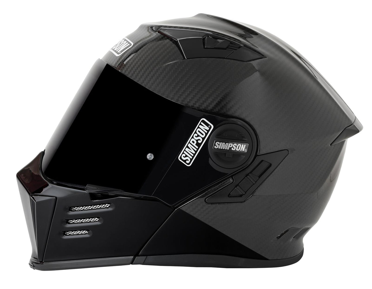 Casque Simpson Bandit modulaire Carbon (SIM-M59C)