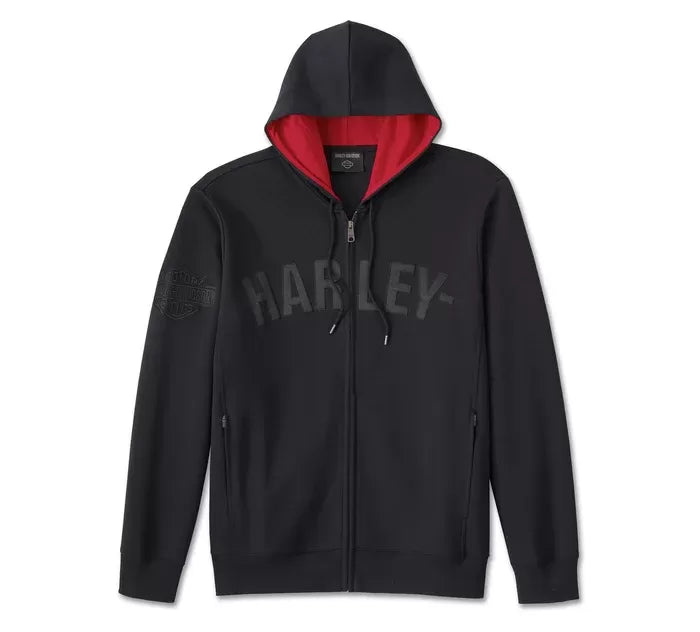 Sweat à capuche zippé Charred Up pour homme - 96525-24VM