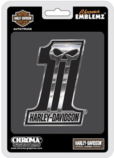 HD DARK CUSTOM INJECTION MOLDED DECAL