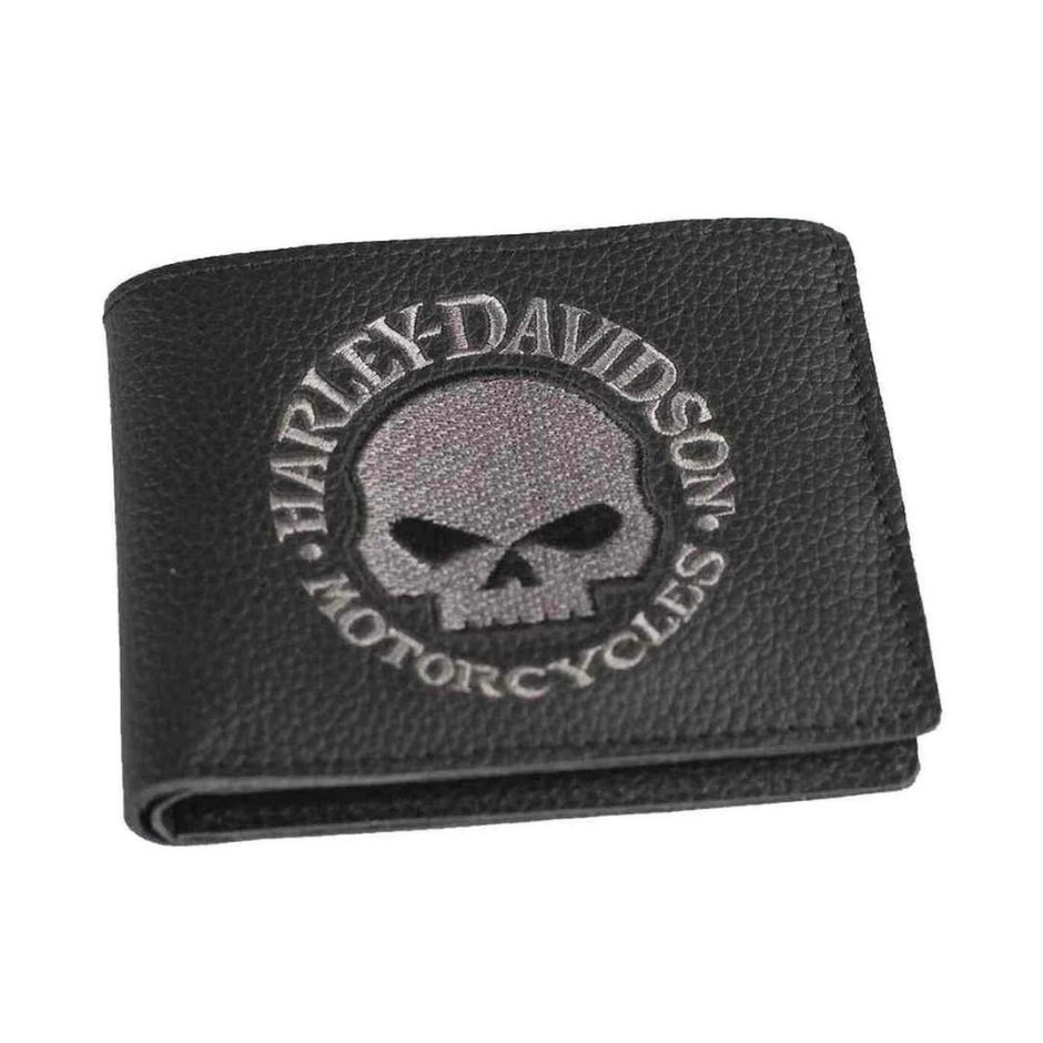 PORTEFEUILLE EN CUIR - XML6172-GRYBLK