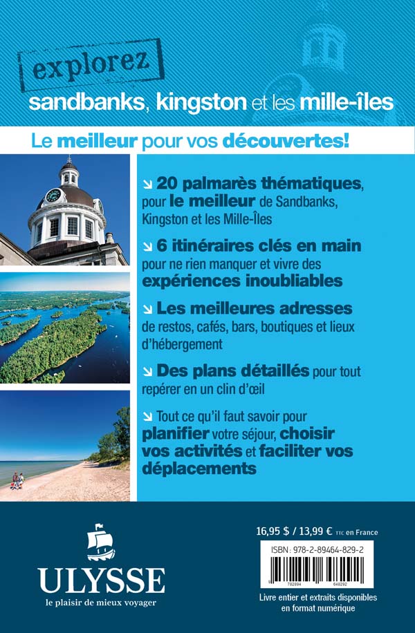 Explorez Sandbanks, Kingston et Milles-Iles