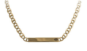 Collier B&S doré pour femme (HSN0087)