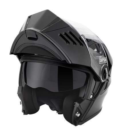 Casque Simpson Mod Bandit - Noir Lustré - SIM-M59G