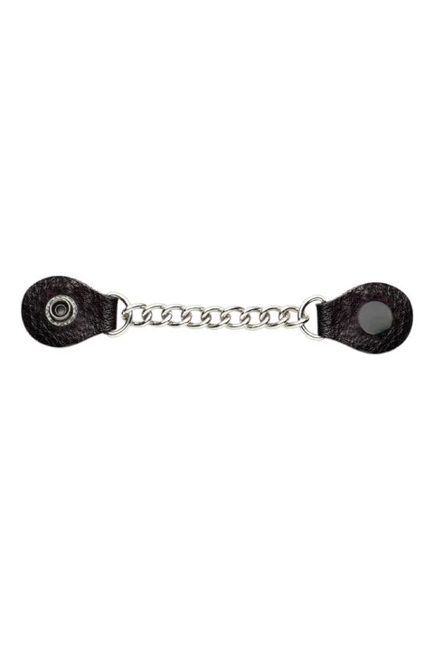 Rallonge de gilet en chaîne pour femme chromée simple de 7,5 pouces - 08715