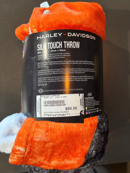 Jetté Harley-Davidson, silk touch throw 50x60 - 1HDM/23600/0005/OOF