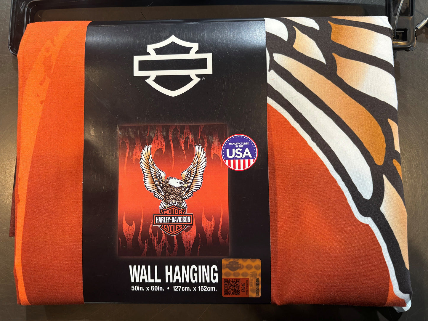 AFFICHE MURALE HARLEY, FLYING FLAMES - 1HDM/T1000/006/RET