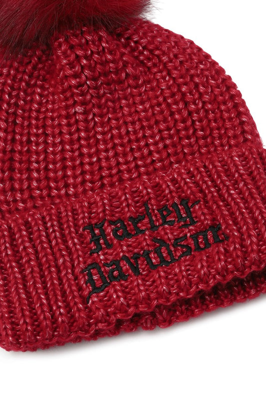 Bonnet à pompon Harley-Davidson® pour femme - 97678-25VW